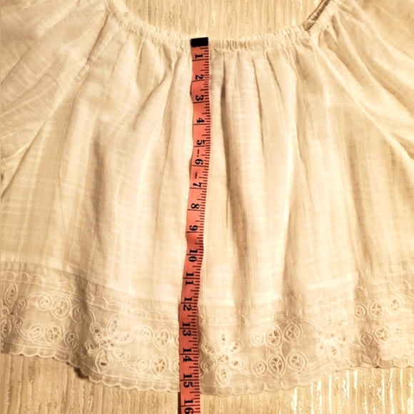 NWT American Eagle Sheer Sheer Blouse - Picture 7 of 9